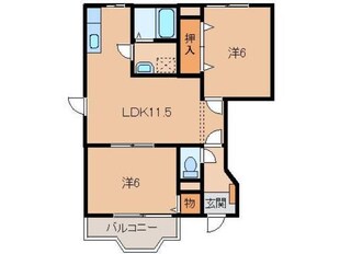 橋本駅 徒歩13分 1階の物件間取画像